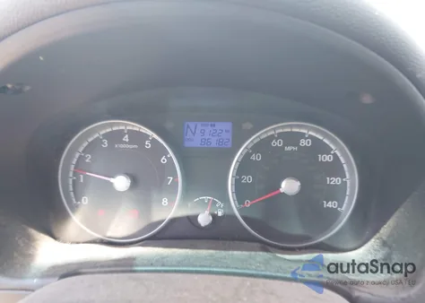 2011 Hyundai Accent Gls z USA, uszkodzony, nr VIN KMHCN4AC1BU614514